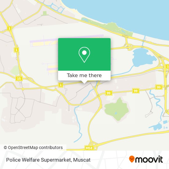 Police Welfare Supermarket map