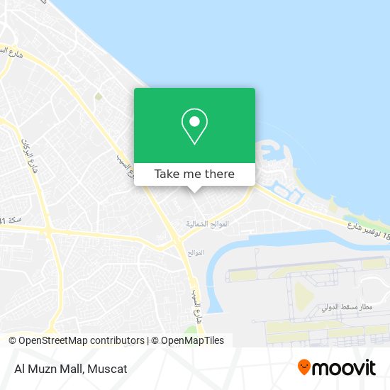 Al Muzn Mall map
