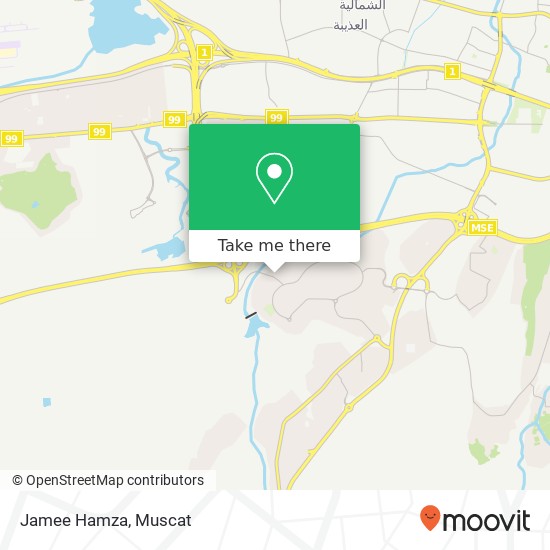 Jamee Hamza map