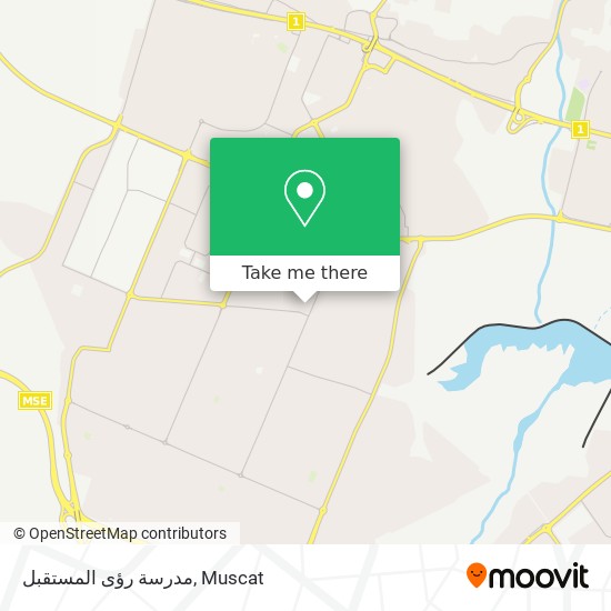 مدرسة رؤى المستقبل map