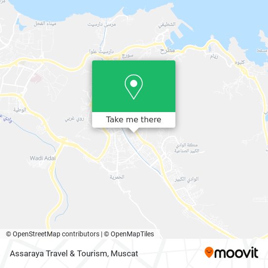 Assaraya Travel & Tourism map