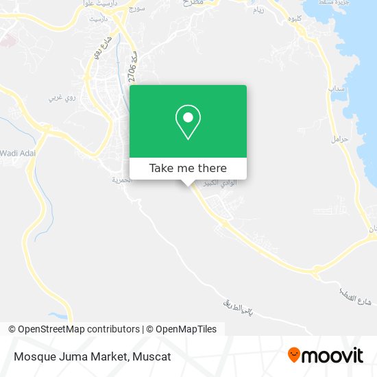 Mosque Juma Market map