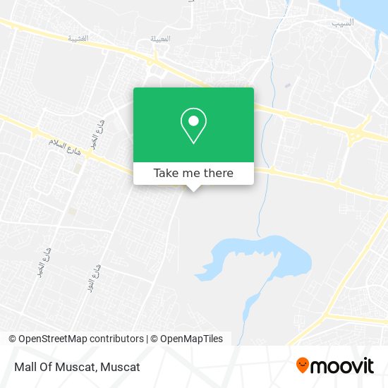 Mall Of Muscat map