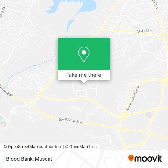 Blood Bank map