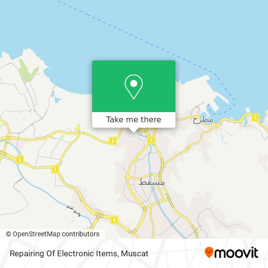 Repairing Of Electronic Items map