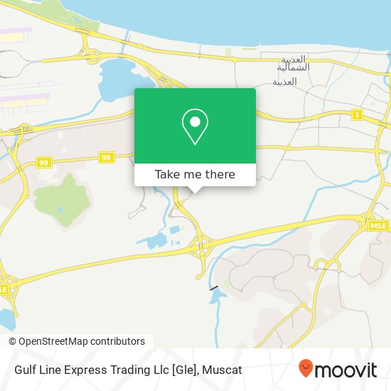 Gulf Line Express Trading Llc  [Gle] map