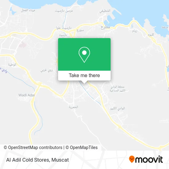 Al Adil Cold Stores map