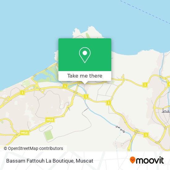 Bassam Fattouh La Boutique map