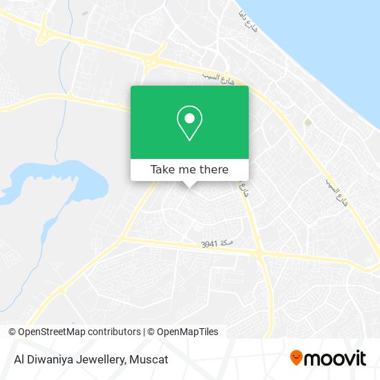 Al Diwaniya Jewellery map