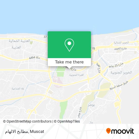 مطابخ الالهام map