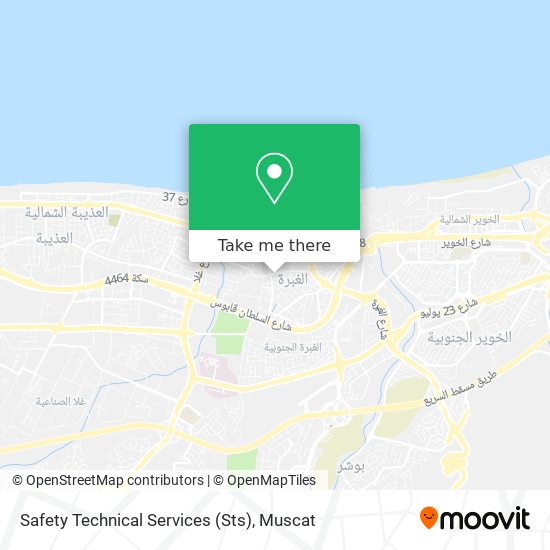 Safety Technical Services (Sts) map