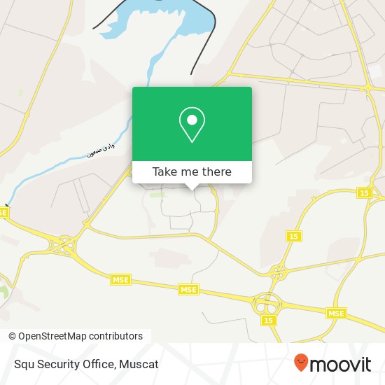 Squ Security Office map