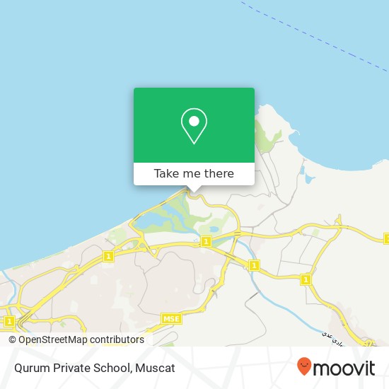 Qurum Private School map