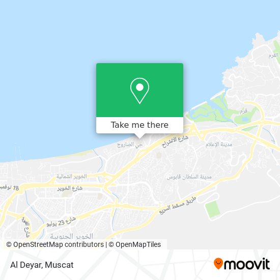 Al Deyar map