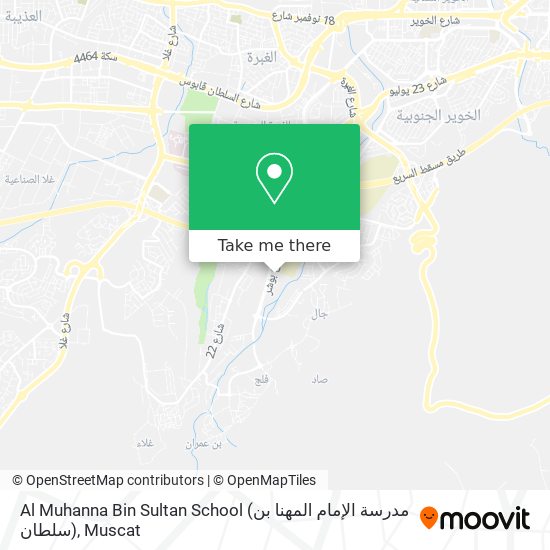 Al Muhanna Bin Sultan School (مدرسة الإمام المهنا بن سلطان) map