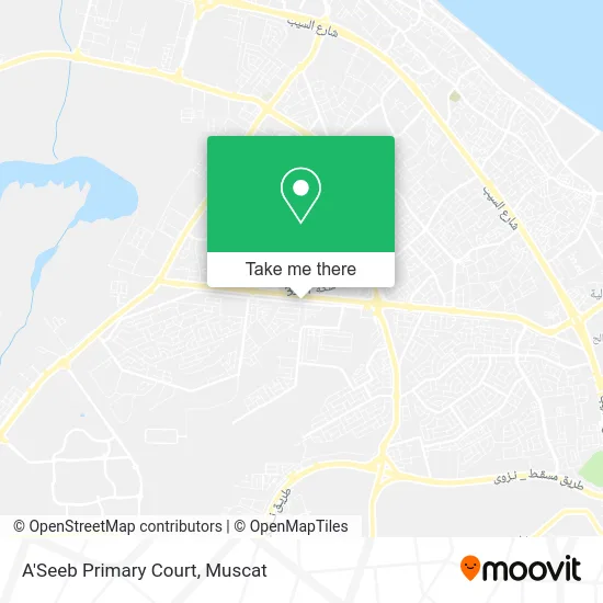 A'Seeb Primary Court map