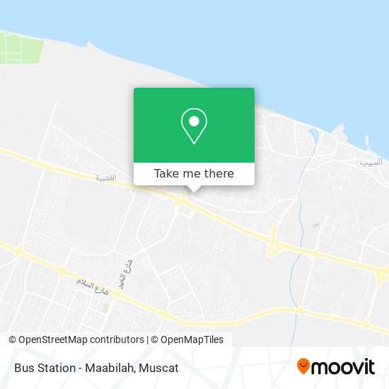 Bus Station - Maabilah map