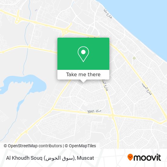 Al Khoudh Souq (سوق الخوض) map