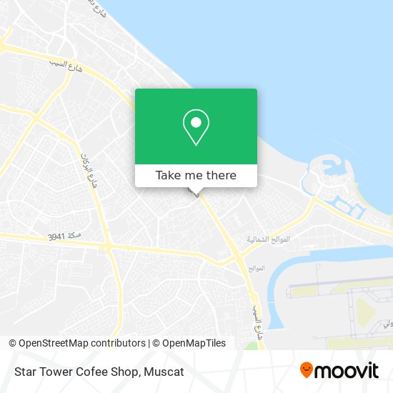 Star Tower Cofee Shop map