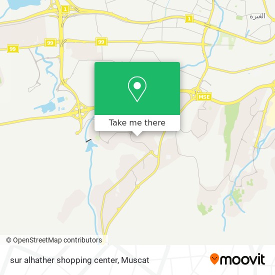 sur alhather shopping center map