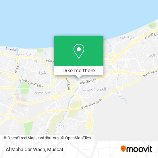 Al Maha Car Wash map