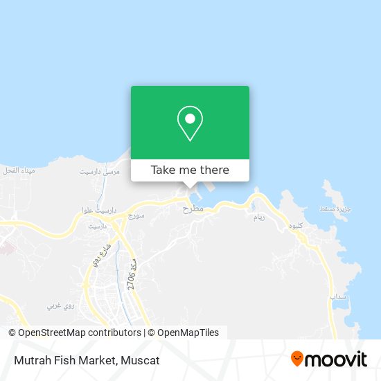 Mutrah Fish Market map