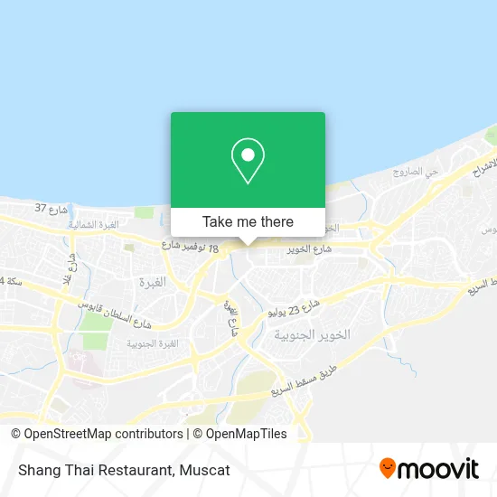 Shang Thai Restaurant map