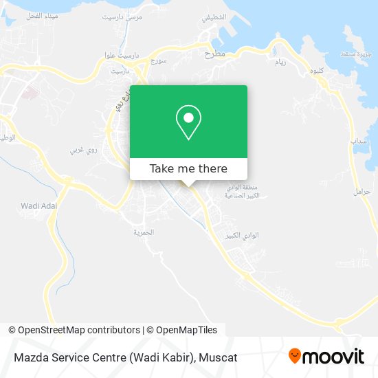 Mazda Service Centre (Wadi Kabir) map