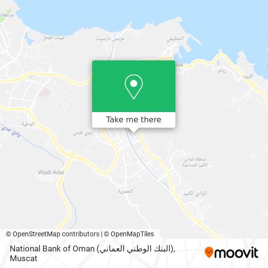 National Bank of Oman (البنك الوطني العماني) map