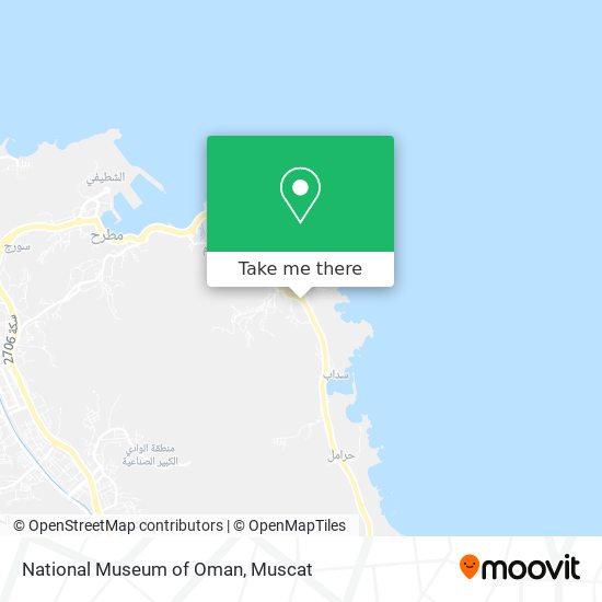 National Museum of Oman map