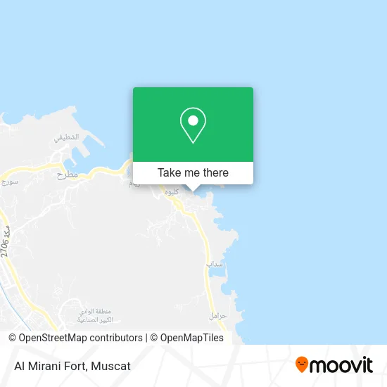 Al Mirani Fort map
