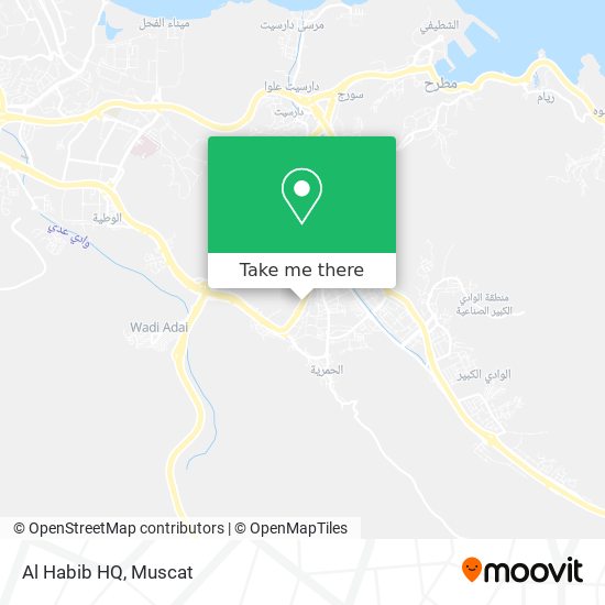 Al Habib HQ map