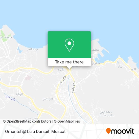 Omantel @ Lulu Darsait map