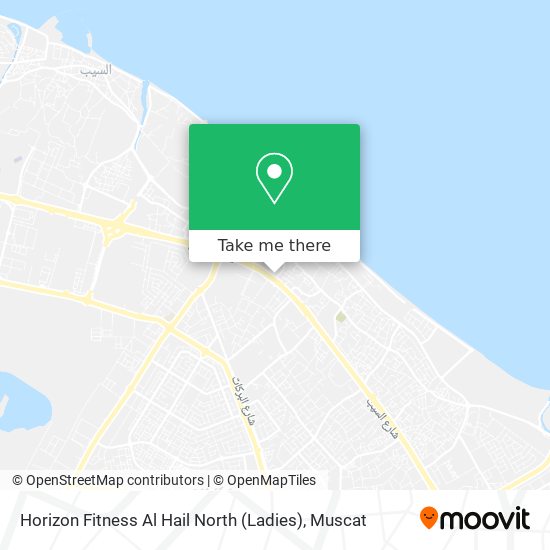 Horizon Fitness Al Hail North (Ladies) map