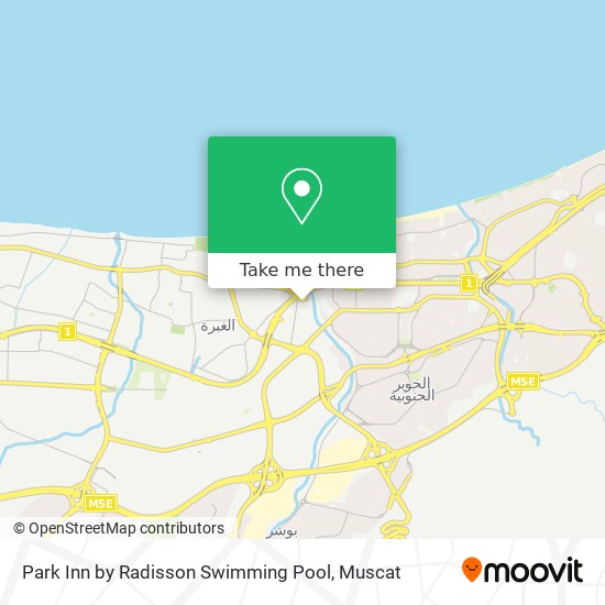 Park Inn by Radisson Swimming Pool map