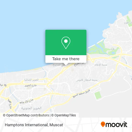 Hamptons International map