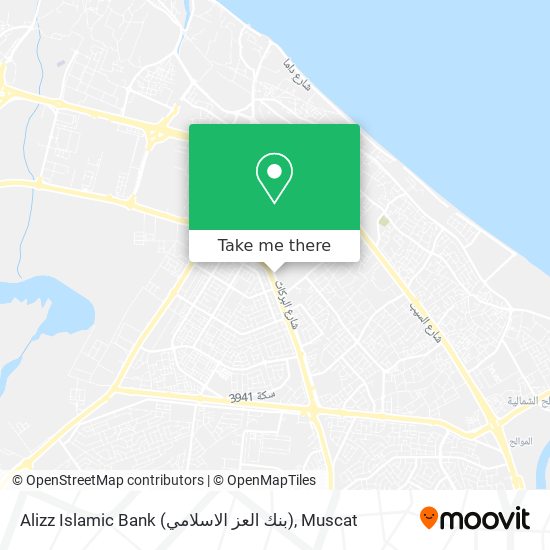 Alizz Islamic Bank (بنك العز الاسلامي) map