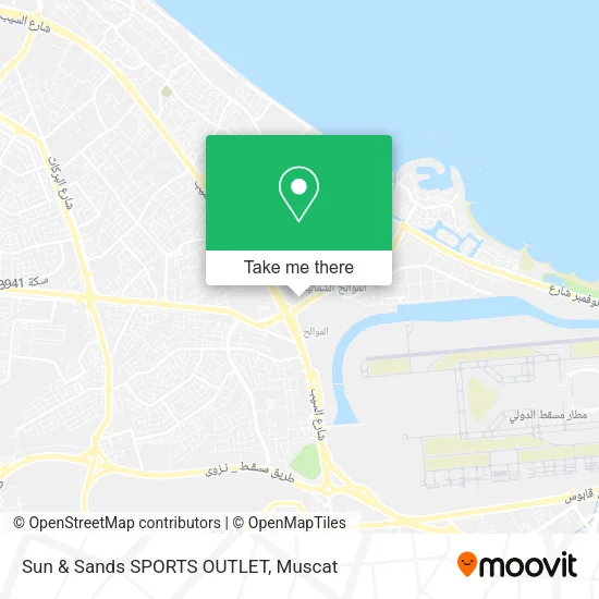 Sun &  Sands SPORTS OUTLET map