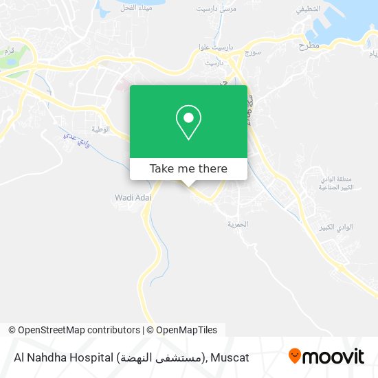 Al Nahdha Hospital (مستشفى النهضة) map