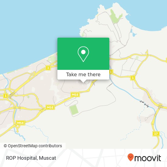 ROP Hospital map