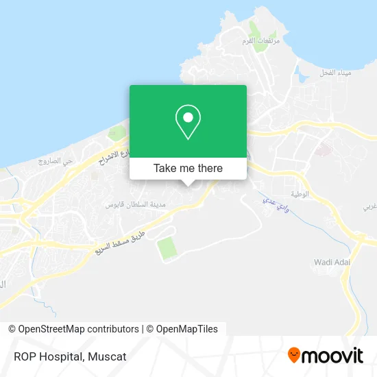 ROP Hospital map