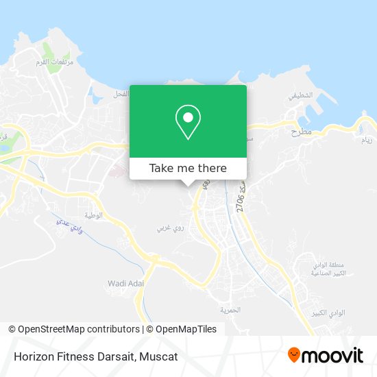 Horizon Fitness Darsait map