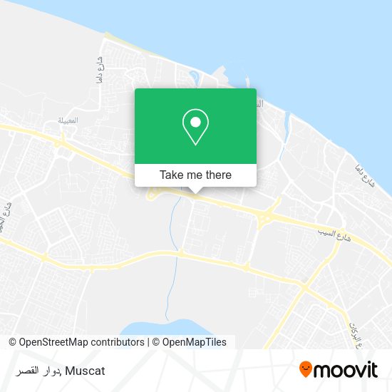 دوار القصر map
