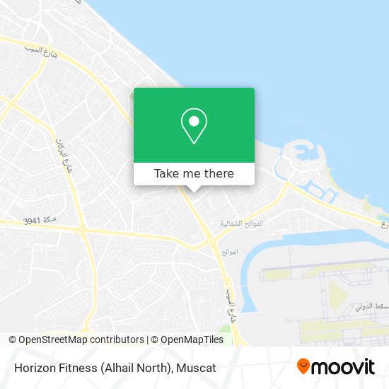 Horizon Fitness (Alhail North) map