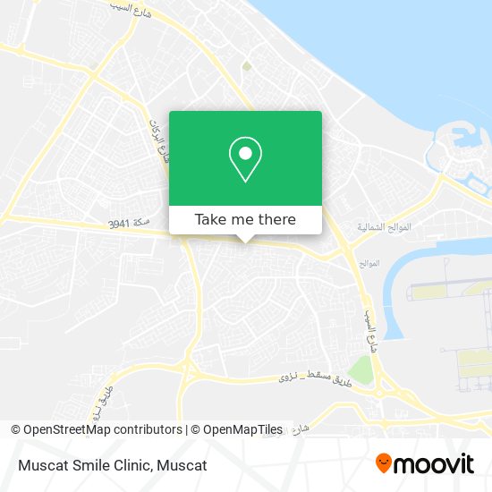 Muscat Smile Clinic map