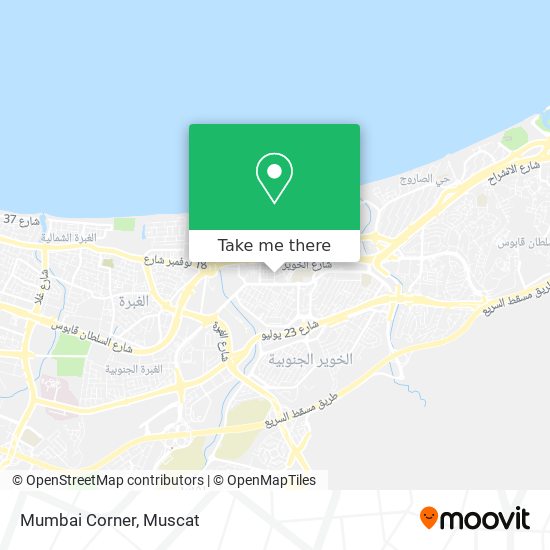 Mumbai Corner map