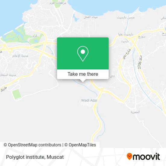 Polyglot institute map