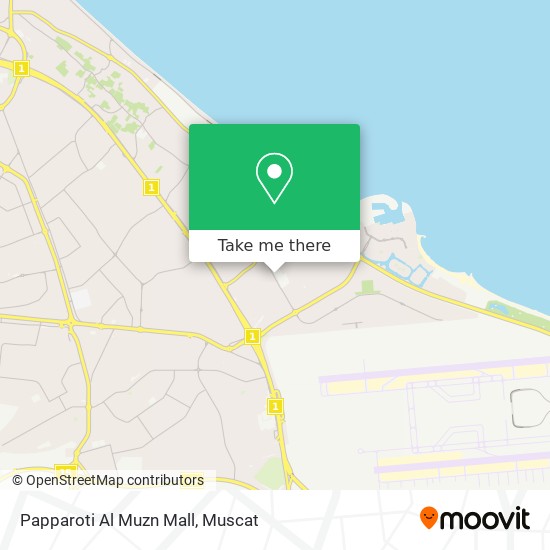 Papparoti Al Muzn Mall map