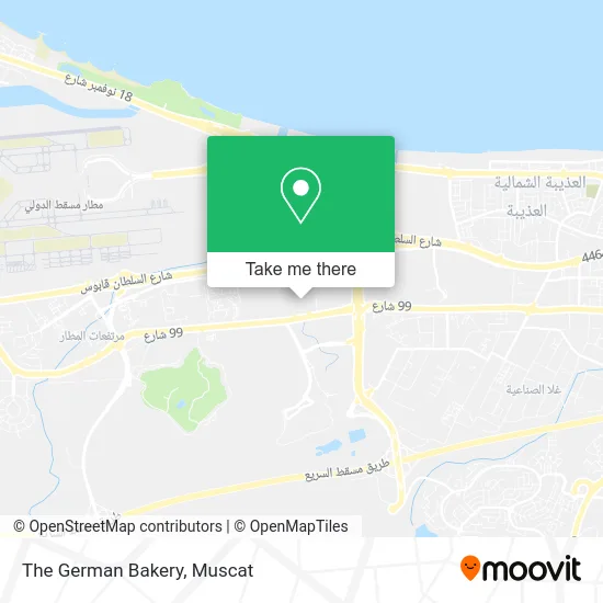 The German Bakery map