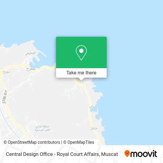 Central Design Office - Royal Court Affairs map